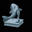 Bass-trophy-36.png Largemouth Bass / Micropterus salmoides fish in motion trophy statue detailed texture for 3d printing