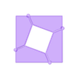 Hinged_120x120x80.stl Square-Octagon Dissection, Hinged and Flexible Models: Functional and Playful