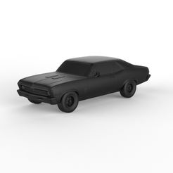 Chevrolet-Nova-SS-396-1970.jpg 3D file Chevrolet Nova SS 396 1970 (PRE-SUPPORTED)・3D printer design to download