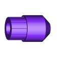 EndCap.stl Probe stick for Si-8b (Си-8б) Geiger Müller tube