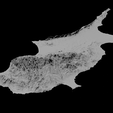 5.png Topographic Map of Cyprus – 3D Terrain