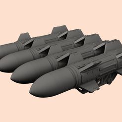 mantic1.jpg Fichier STL Manticore missile lancher DIY part・Design à télécharger et à imprimer en 3D
