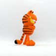 garfield-sidea1.jpg Free 3D file Garfield・3D printing design to download