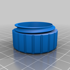 STL file Water tight pill key chain! 🚰・3D printer design to