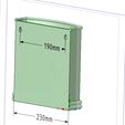 umbr_hold_v02-91.jpg Umbrella wall mount Holder  for real 3D printing and cnc