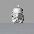 Captura.JPG Star Wars stormtrooper helmet key ring