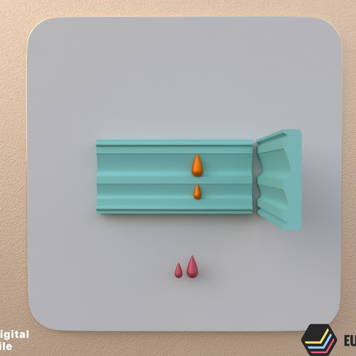 6.png Polymer Clay Drop Bead Roller/ Digital STL File* File For Use In A 3D Printe/eulitec.com