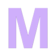 M.stl Alphabet in uppercase, Uppercase alphabet, Großbuchstaben, Alfabeto en mayúsculas