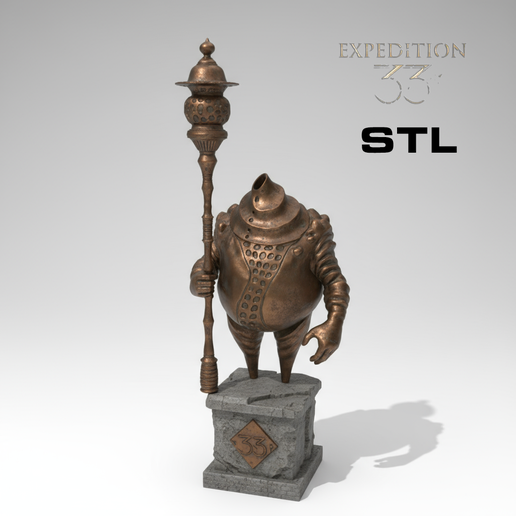 🫙 Jar Statue – Clair Obscur: Expedition 33 – High-Detail Resin 3D