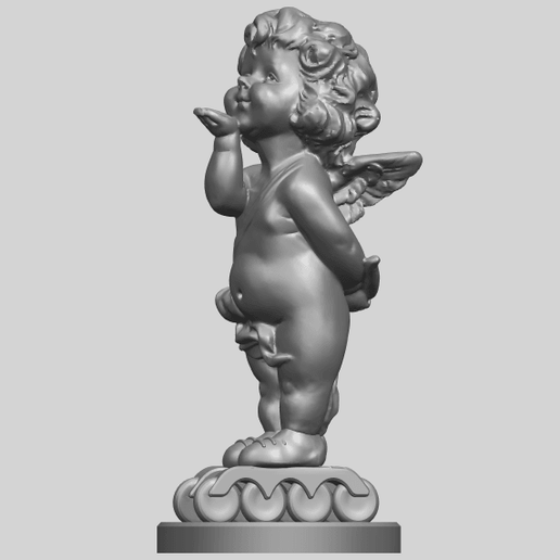 03_TDA0480_Angel_Baby_03A03.png Free 3D file Angel Baby 03・Object to download and to 3D print, GeorgesNikkei