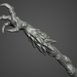 Preview-1.png STL file Dragon Staff - 3D Model Ready To Print・3D printing idea to download