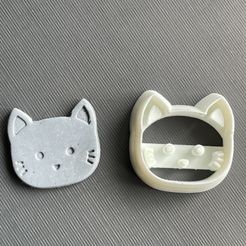 IMG_1851.jpg Fichier STL Tampon/coupeur de visage de chat・Objet imprimable en 3D à télécharger