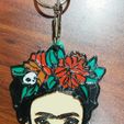 frida.jpeg Frida Kahlo's portrait keychain