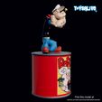 Popeye_Renders004.jpg Popeye 3d model Figure and Can