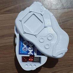 203614182_10226527588474599_4742977087135314786_n.jpg Digimon Frontier Inspired Digivice D-tector TCG Card Deck Box