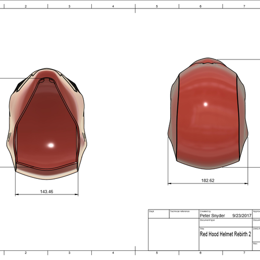 d2.png Download STL file Red Hood Helmet Rebirth • 3D print model, VillainousPropShop