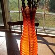 SDC12144.JPG Tall Faceted Vases