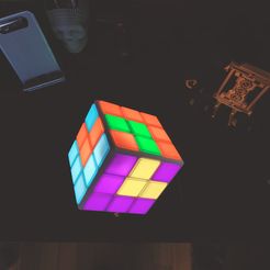 IMG20230920120627.jpg Archivo STL Luz del cubo de Rubik・Modelo para descargar y imprimir en 3D