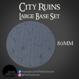80mm-promo.png Large Bases City Ruins Base Set (Supported)