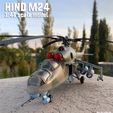 pic-1.jpg STL file HIND MI24 RUSSIAN HELICOPTER - SCALE MODEL 1:48・3D print design to download