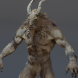 0008.png The Goat Man - rigged/posable [stl file included]