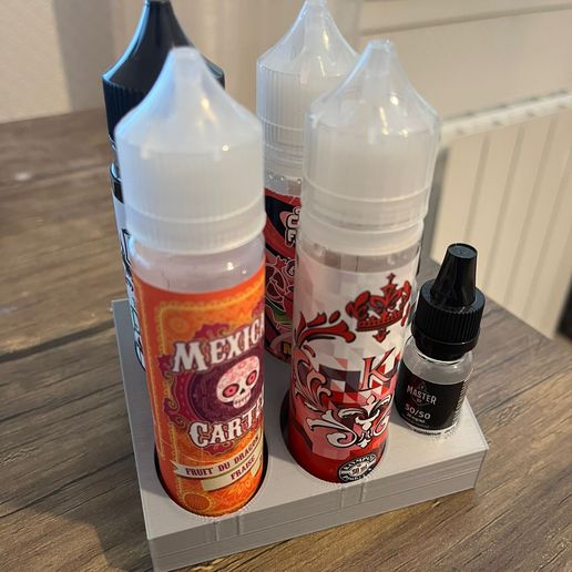 Electronic cigarette liquid holder STL File for Cults
