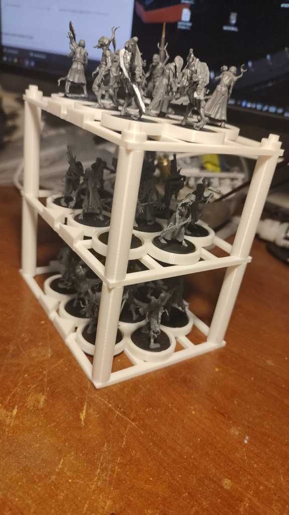 Combo Rack Stl Free STL file rack for base 25 mm x 10・3D printable model to download・Cults