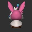 ZBrush-Document4.jpg Eevee as Sylveon – Pokémon STL Display Model