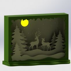 Winter-Forest.jpg Fichier STL gratuit ЗИМНИЙ ЛЕС・Objet imprimable en 3D à télécharger, Mas79ter