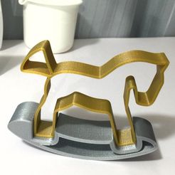 c1.jpg Free 3D file Rocking horse・3D printable model to download