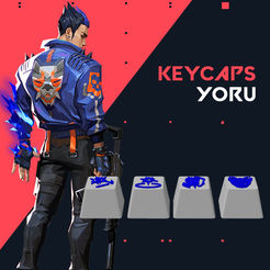 14.Yoru-Cover.png Fichier STL Yoru - Cache-clés valides・Design pour impression 3D à télécharger