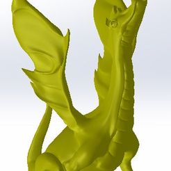 Dragon.jpg STL-Datei Drache kostenlos・Vorlage für 3D-Drucker zum herunterladen, rapidiametrix