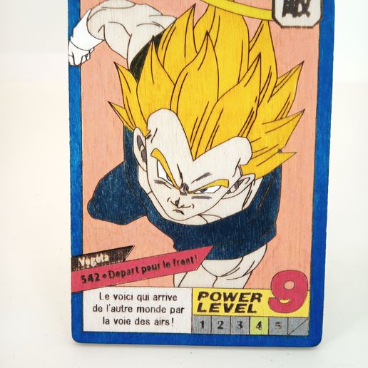 ドラゴンボールZ ORIGINAL LASER CARD 🐉 Cartão Dragon Ball Z - Cartão 542 - Gravação a laser