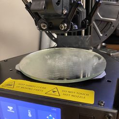 IMG_3536.jpg Easier Bed Leveling Bracket/ Bed Hold Down For Monoprice Mini Delta