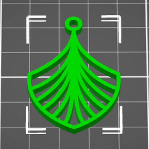 Pendant, Earring, Jewelry 3D model