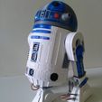 R2D2 Make_9.jpg STAR WARS - R2D2 highly detailed &ready to print, 360° rotating head & openable to use it as a storage box.