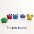 potitus 02pp.jpg Fichier STL Le bowling des petits animaux・Design pour impression 3D à télécharger, Shira