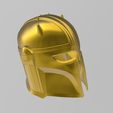 mb p.jpg Star Wars Mandalorian Armorer (Blacksmith) Helmet