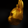 3.png Cat Cosplay Face Mask 3D print model