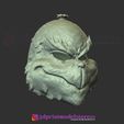 The_Grinch_Helmet_3D_Print_09.jpg The Grinch Mask Christmas Costume Xmas Helmet  Cosplay