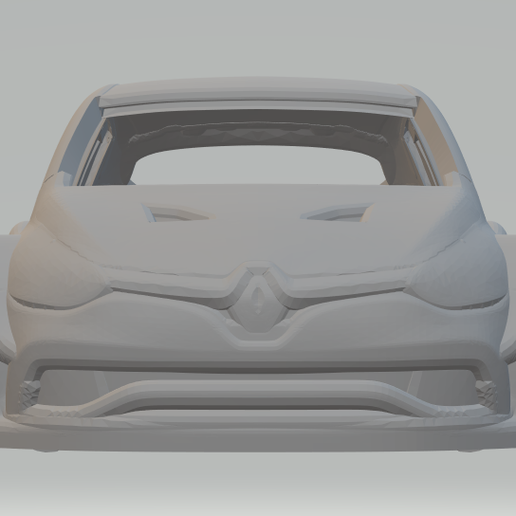 3D file renault clio rallycross 🥵 ・Model to download and 3D print・Cults