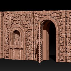 tenfold-dungeon-1.jpg Archivo OBJ Tenfold dungeon walls doors assets・Modelo imprimible en 3D para descargar