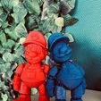 SUPER MARIO BROS - FLEXI IN PLA