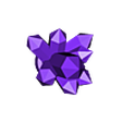 c3.stl Generador de procedimientos de OpenSCAD Crystal