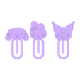 clips nuevos de sanrio v3.stl Sanrio Clips