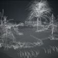 UV.jpg GROUND SEAT GRASS TREE TREE SCENE ISLAND 3D MODEL