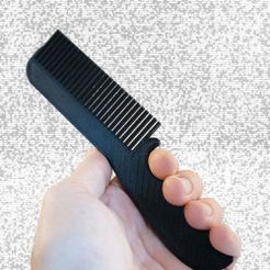 _DSC101-13.jpg Download free STL file 3D Printed Grip Comb • 3D printer object, delukart