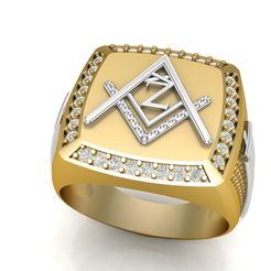 Z 1.jpg Datei 3D Z - LETTER SIGNET RING・Design für 3D-Drucker zum herunterladen