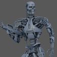 S-42.jpg Terminator T-800 Endoskeleton Salvation Diorama T2 Improved Version