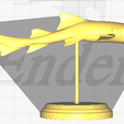 image-4.png Modelo 3D de Tiburón Nodriza con Base – Elegancia del Fondo Marino